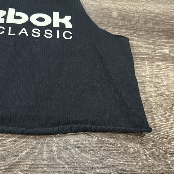 Rare Sample Vintage Reebok Classic Crop Top Muscle Tee - Picture 4 of 5